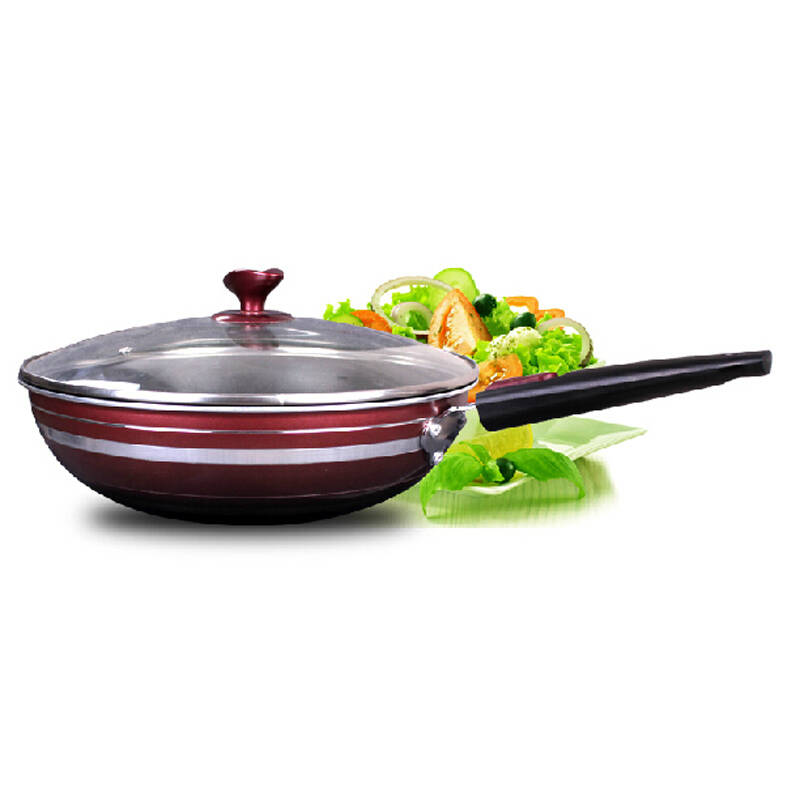 中康健康节能不粘锅 炒锅 无油烟平底锅 厨房炒菜锅具