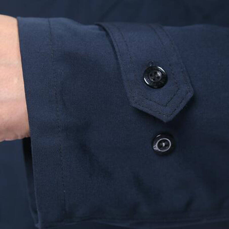 常服大衣 迷彩服迷彩大衣 防风保暖军迷大衣 户外军迷服饰 藏青色 165