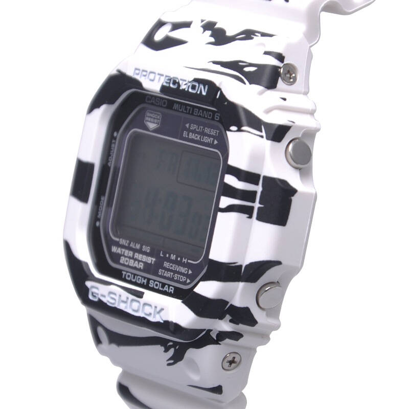 卡西欧(casio)手表 g-shock系列two tone主题黑白简约运动男表gw-m