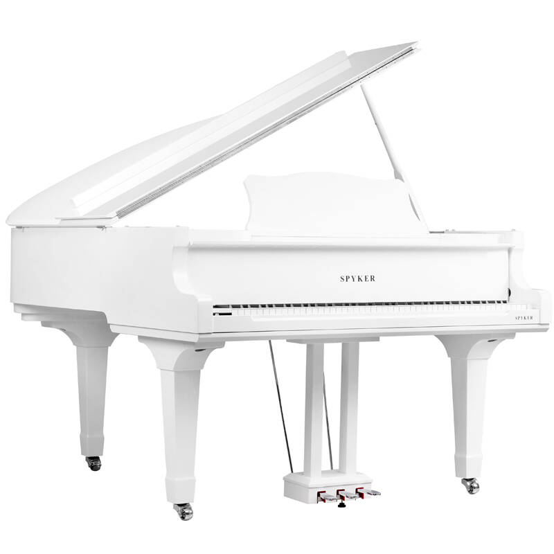 英国spyker世爵自动演奏三角钢琴hd-w186 白色带自动演奏