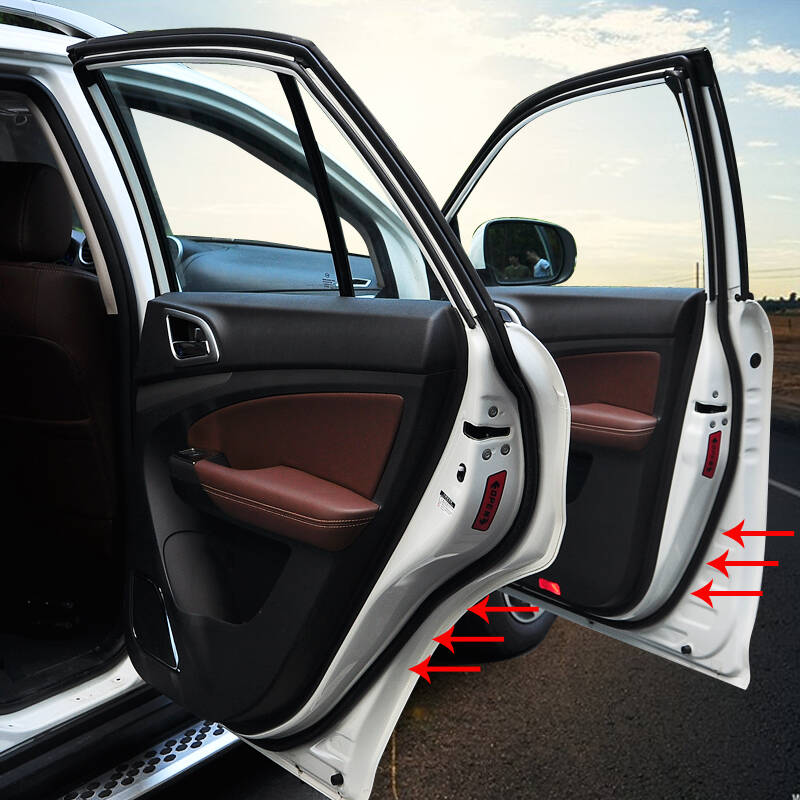 8090车用防水胶条 汽车密封条 四门密封胶条 机盖隔音胶条 全车隔音条