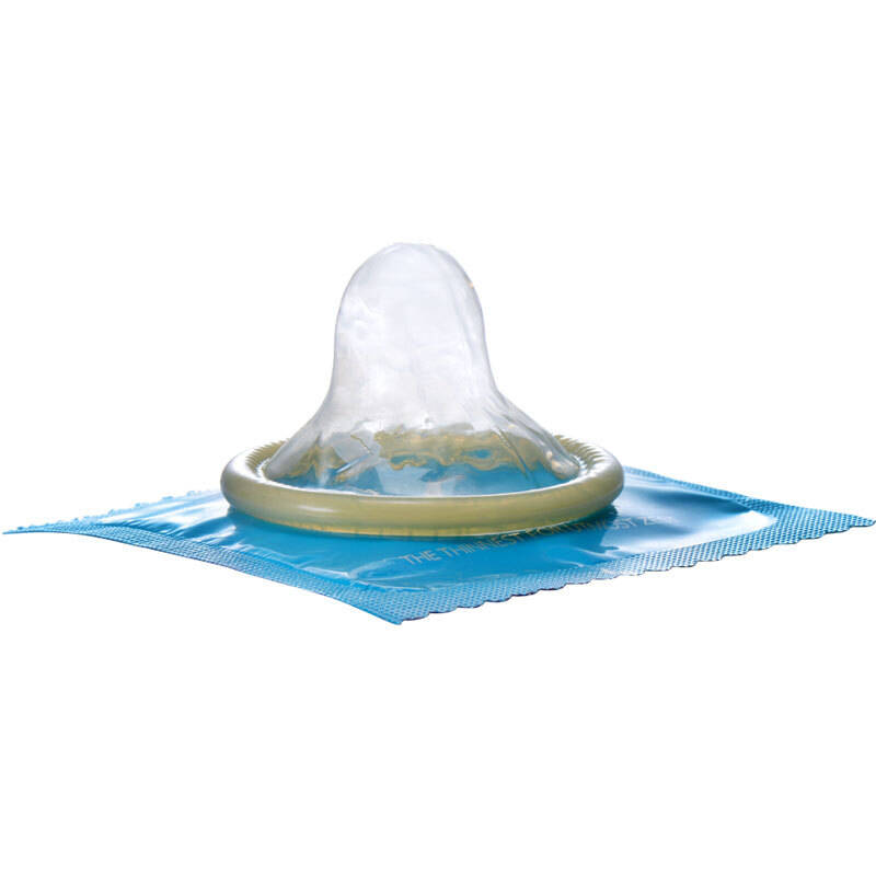 赤尾超薄玻尿酸避孕套 男用安全套 成人情趣计生用品 黄金大储7只