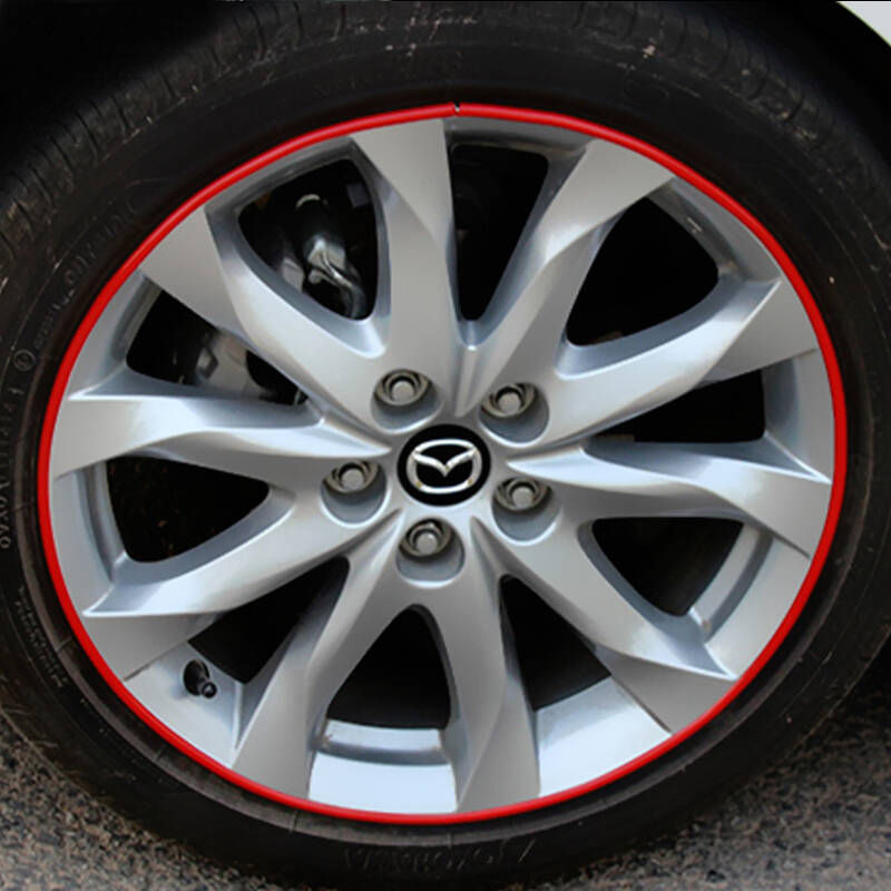 左鸿 汽车轮毂保护圈条 轮胎线条 车身防撞条 轮毂装饰条 亮条 改装