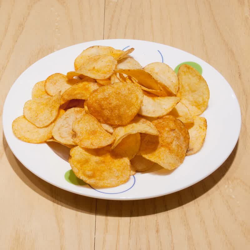 【京东超市】意大利进口 圣卡罗 san carlo 清新薄荷红椒风味薯片 150