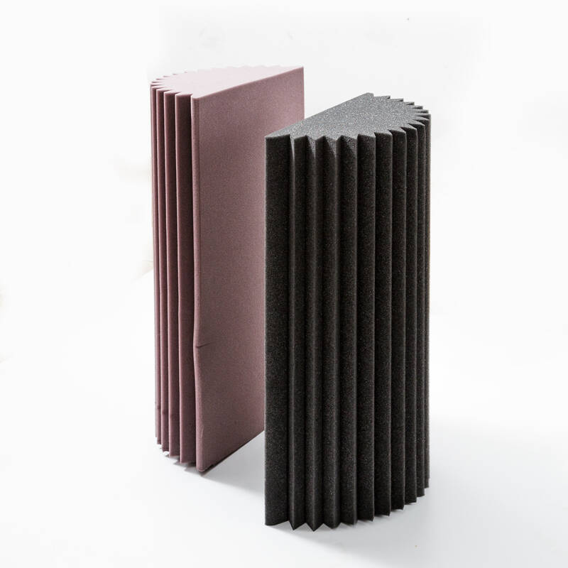 听音室 录音室专用低频陷阱 半圆型 墙面专用 咖啡红色 直径30cm高度