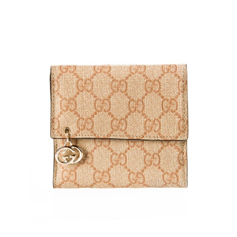 gucci 古驰 女士pvclogo短款钱包 212105-gddg-8963 粉色 f