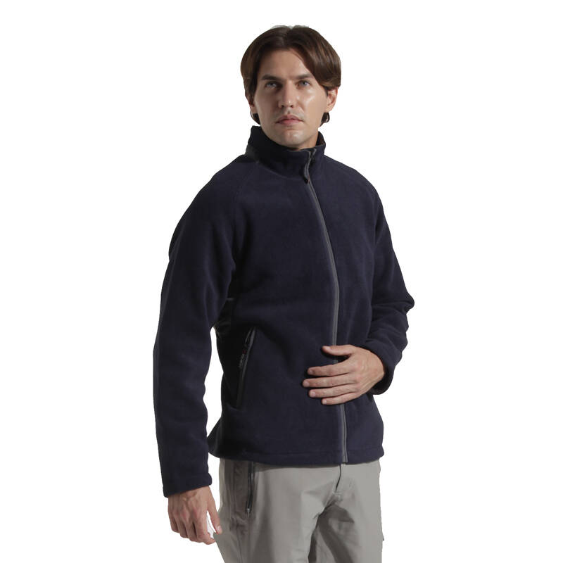 jordon/桥登 男士防风保暖户外抓绒服 pola抓绒衣 商务休闲旅游抓绒