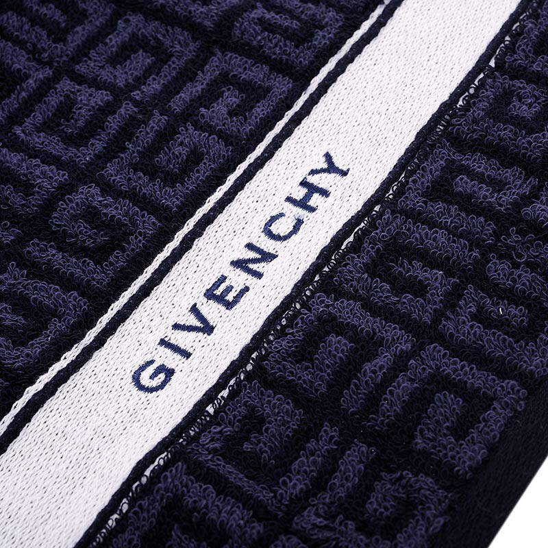 纪梵希 givenchy 男士拼色纯棉毛巾两件套礼盒gr15213