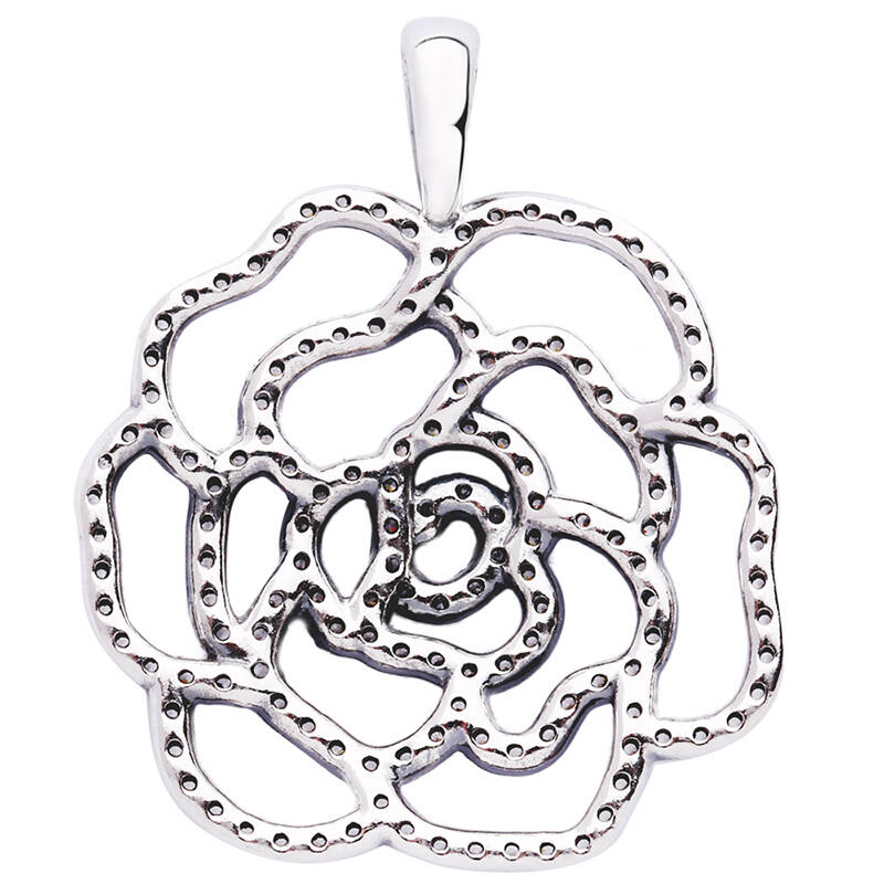 pandora 潘多拉 玫瑰花项链 390368cz-90