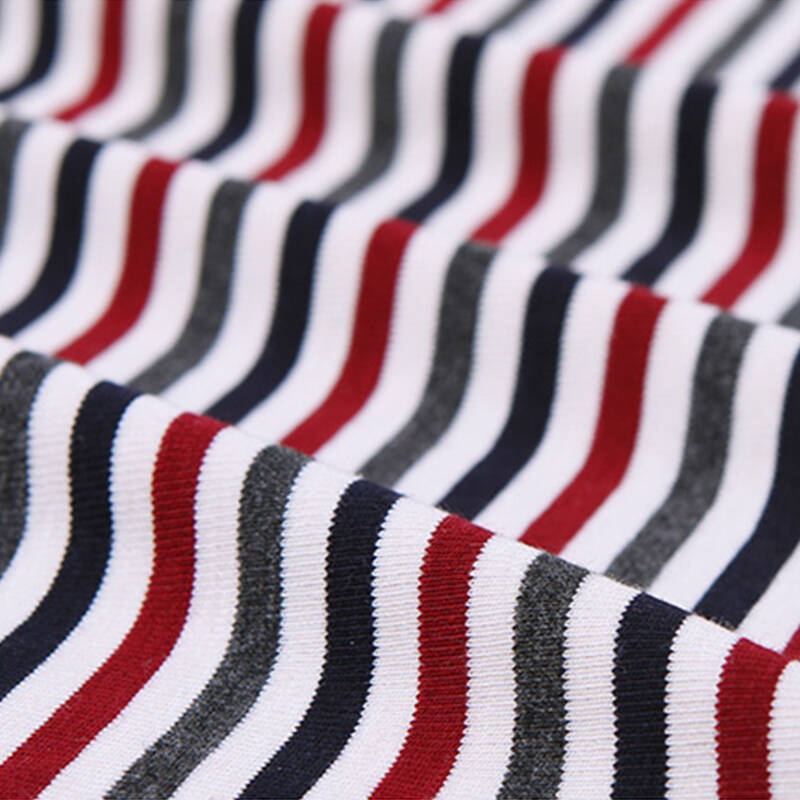 飘香服饰2015冬季条纹长袖高领打底衫上衣t恤女 v1904 黑红条纹 l