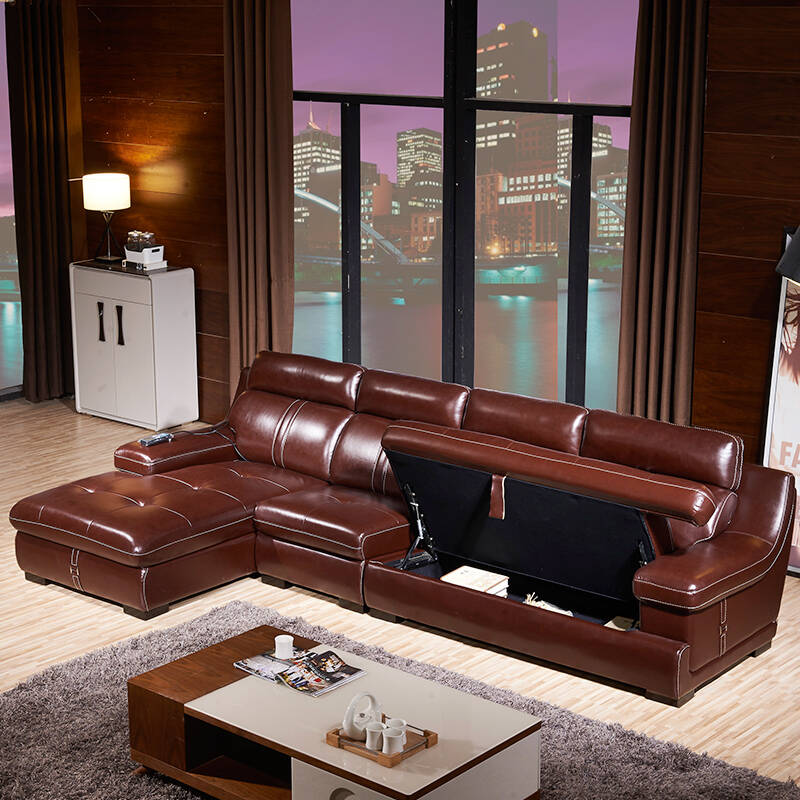 潘神4d按摩真皮沙发组合小户型储物多功能电动头等舱沙发客厅现代简约
