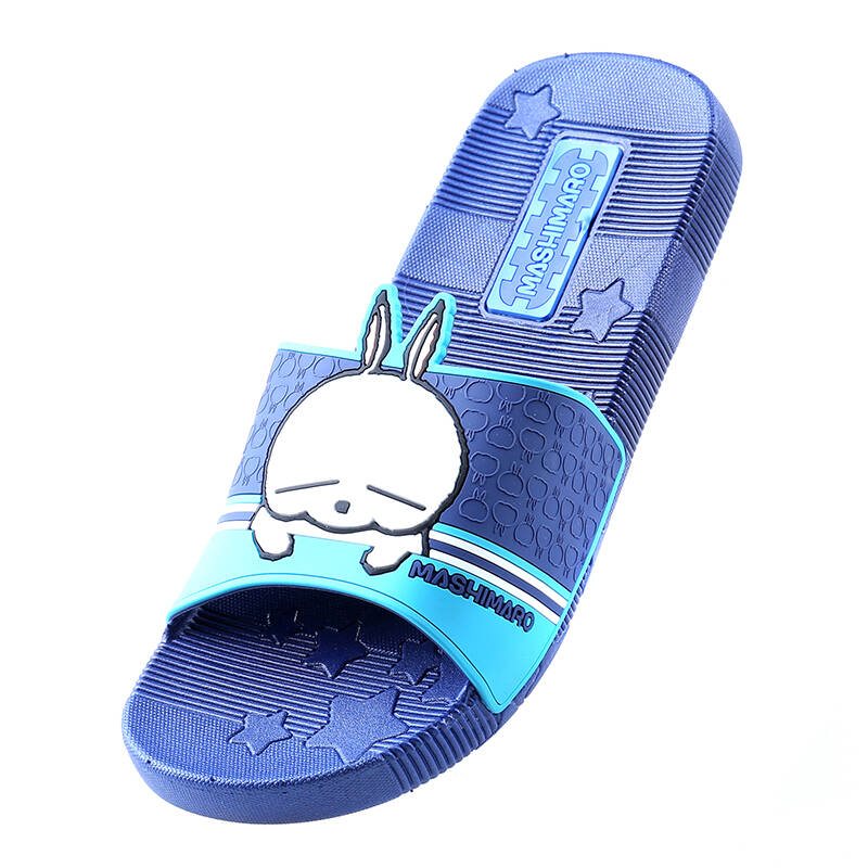 mashimaro 流氓兔凉拖鞋男女卡通情侣款居家浴室拖鞋 mm3846 蓝色 41