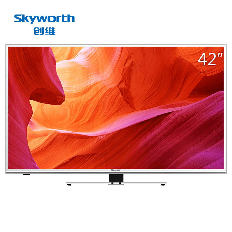 创维(skyworth) 42e5ers 42英寸 高清led窄边平板液晶电视(银色)