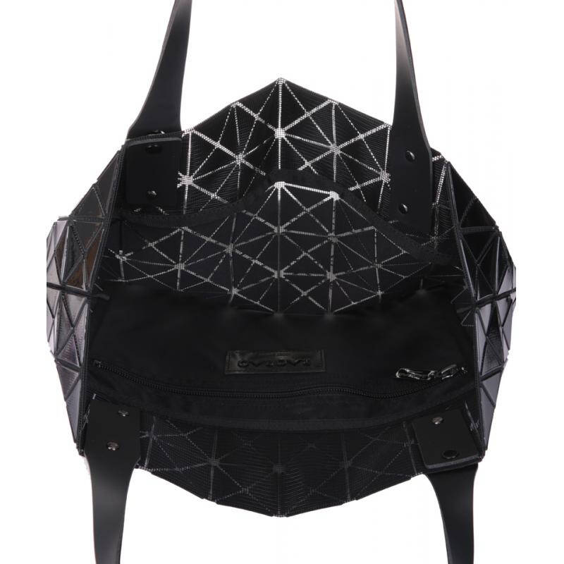 三宅一生 issey miyake女包单肩包黑色牛皮bb66ag04315