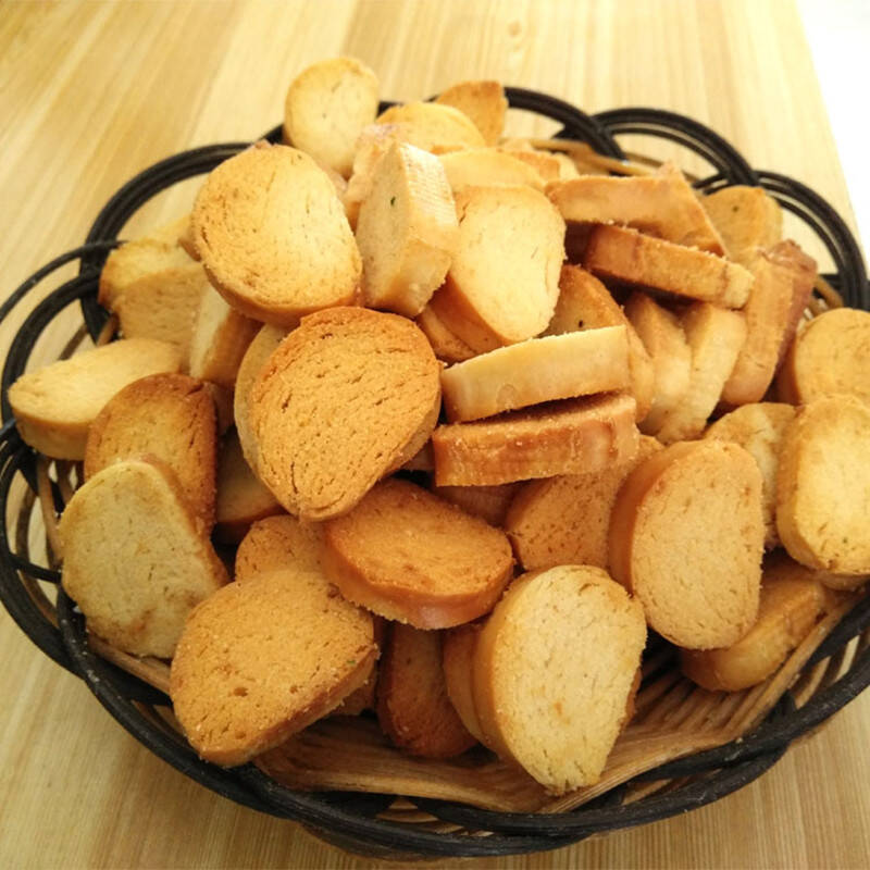 山西特产 平遥兆辉小馍丁馍片2.