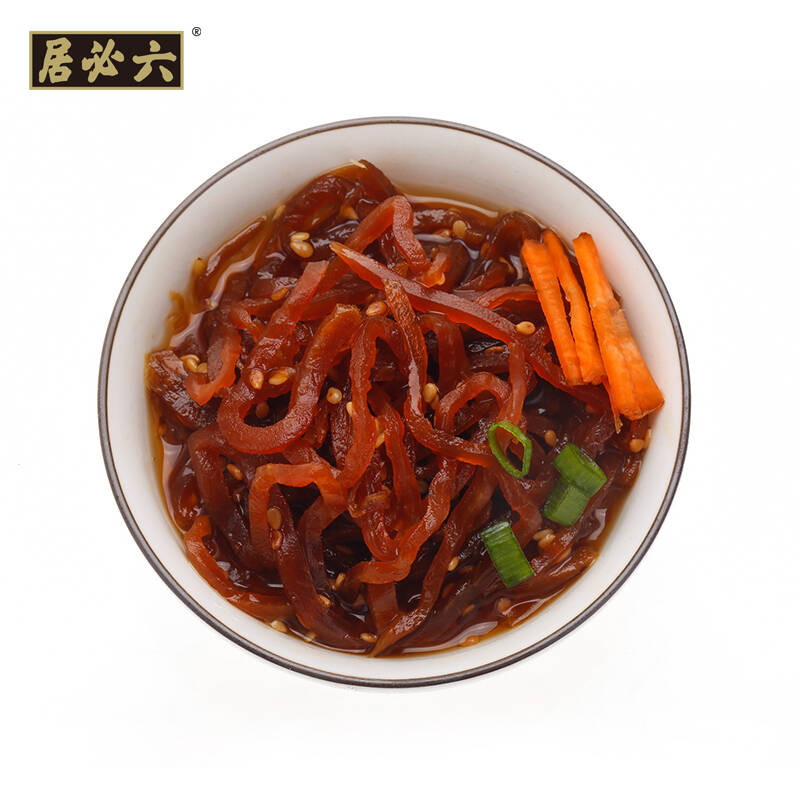 六必居旗舰店 麻仁金丝105g 芝麻咸菜丝 爽口菜下饭菜 早餐咸菜 酱香