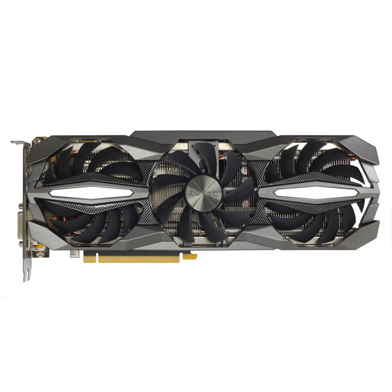 索泰(zotac)geforce gtx 1070 至尊plus oc 1594-1784mhz/8058mhz 8g