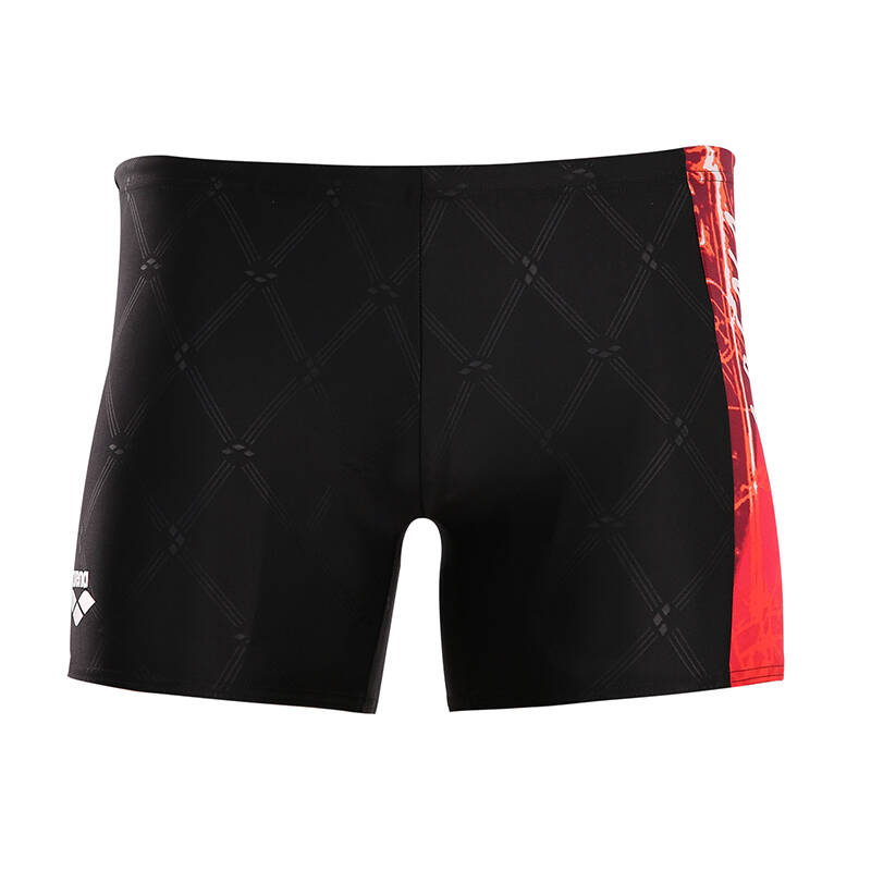 阿瑞娜arena游泳裤 男士平角速干舒适 时尚休闲运动沙滩大码男士泳裤