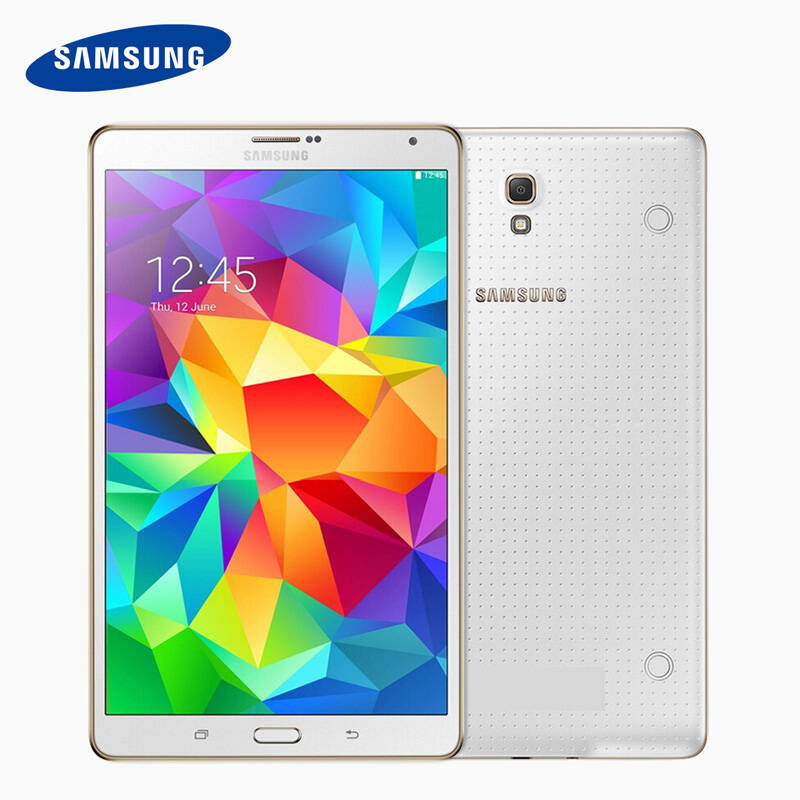 samsung/三星 galaxy tab s sm-t705c 4g平板电脑通话手机 炫目白