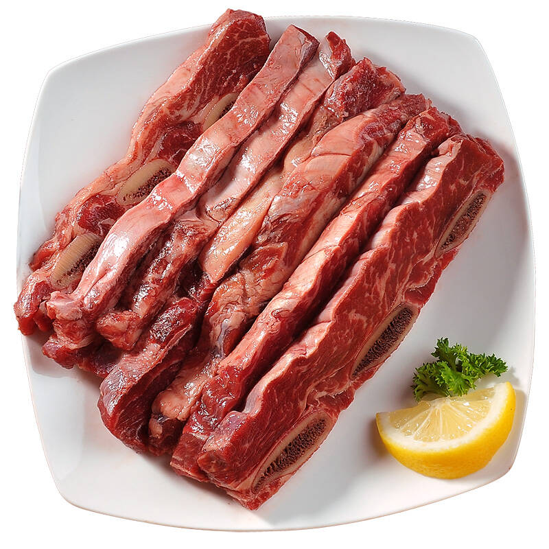 围巾人 澳大利亚进口牛肉牛仔骨(原切) 500g