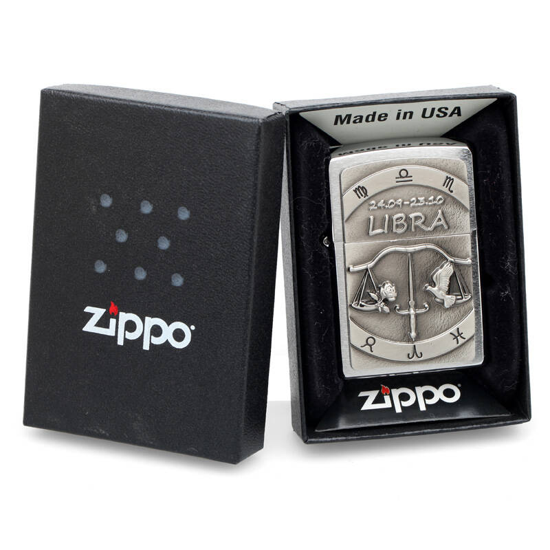 芝宝zippo打火机 欧版星座之天秤座2002078