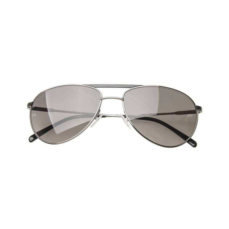 giorgio armani 乔治·阿玛尼 男款灰色全框太阳镜 ga 916/s kj1eu 59