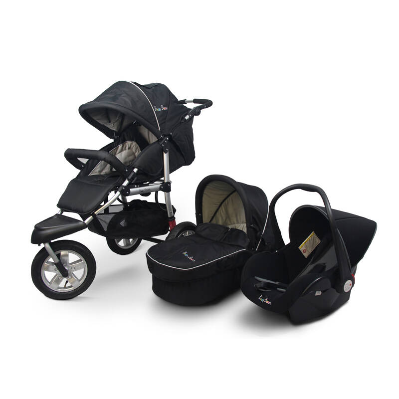 babyboom婴儿推车高景观婴儿车避震折叠可坐可躺婴儿手推车童车宝宝车