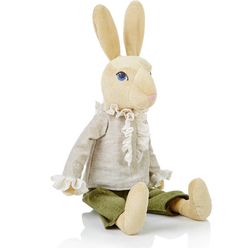 贝儿 爱德华奇妙之旅小兔 来自星星的你同款 生日礼物 兔子玩具 玩偶