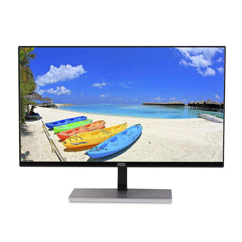 1982 aoc i2579v/ws 25英寸无边框ips屏液晶电脑显示器 黑色 hdmi接口