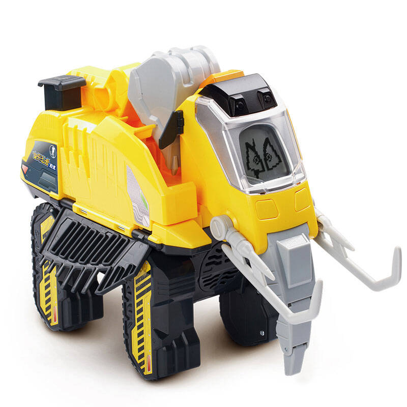 变形恐龙百变金刚汽车变形系列早教益智儿童玩具 长毛象