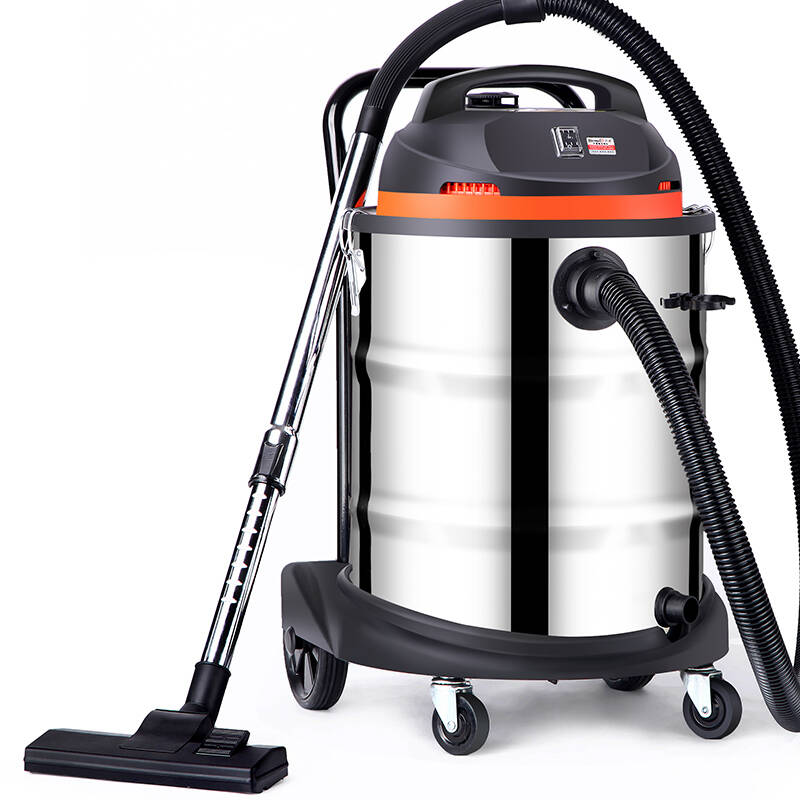 杰诺 干湿两用大功率工业大型桶式吸尘器 筒式吸水商用酒店宾馆洗车场