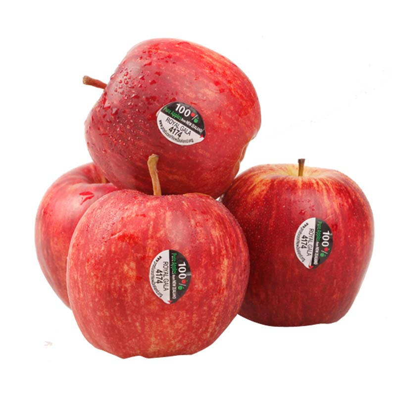 华圣 新西兰进口姬娜苹果/嘎啦果/加力果 6枚装 单果约180g 自营水果