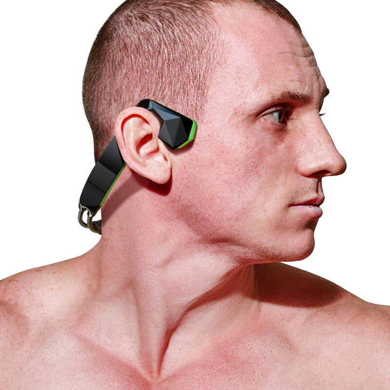 1音乐立体声跑步通用挂耳式免入耳通话耳麦