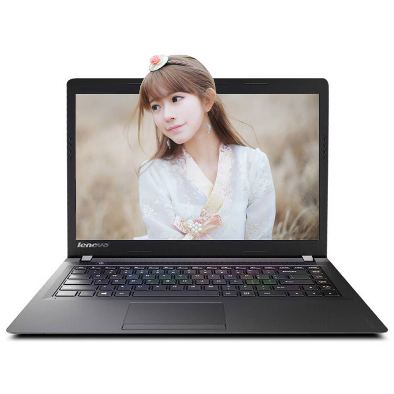 联想ideapad100 轻薄办公手提笔记本电脑 n2840双核 4g 500g 黑色