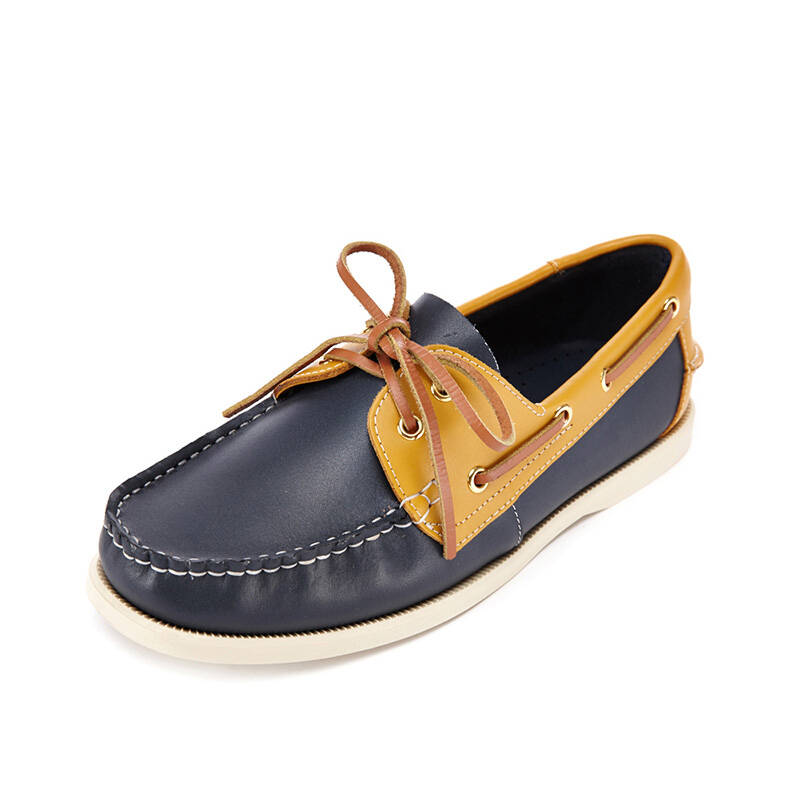 奥卡索 达斯弥(tru-nari)休闲鞋 时尚英伦系带帆船鞋