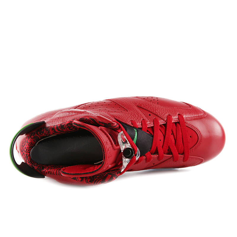 耐克nike air jordan aj6 乔六代 黑银/黑红/红外线香槟雪茄低帮限量