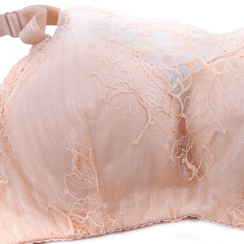 婷美蕾丝抹胸防走光小胸性感聚拢文胸qw5561肤色85b
