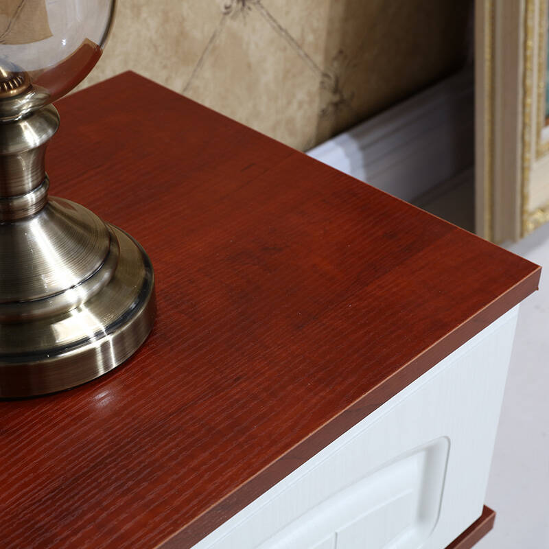 升盈美电视柜 现代简约电视柜 可伸缩电视柜茶几组合 檀木色电视柜