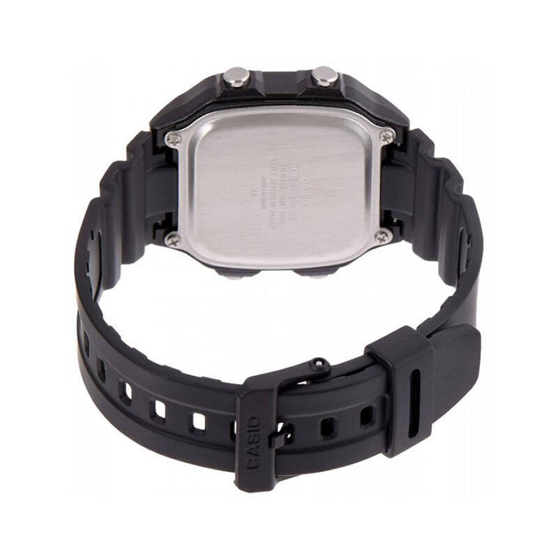 卡西欧(casio)男表 运动男士手表 黑盘黑色橡胶带ae-1300wh-8a