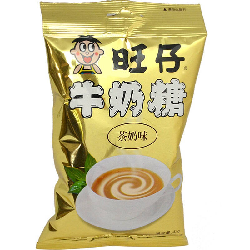 【京东超市】旺旺旺仔牛奶糖茶奶42g