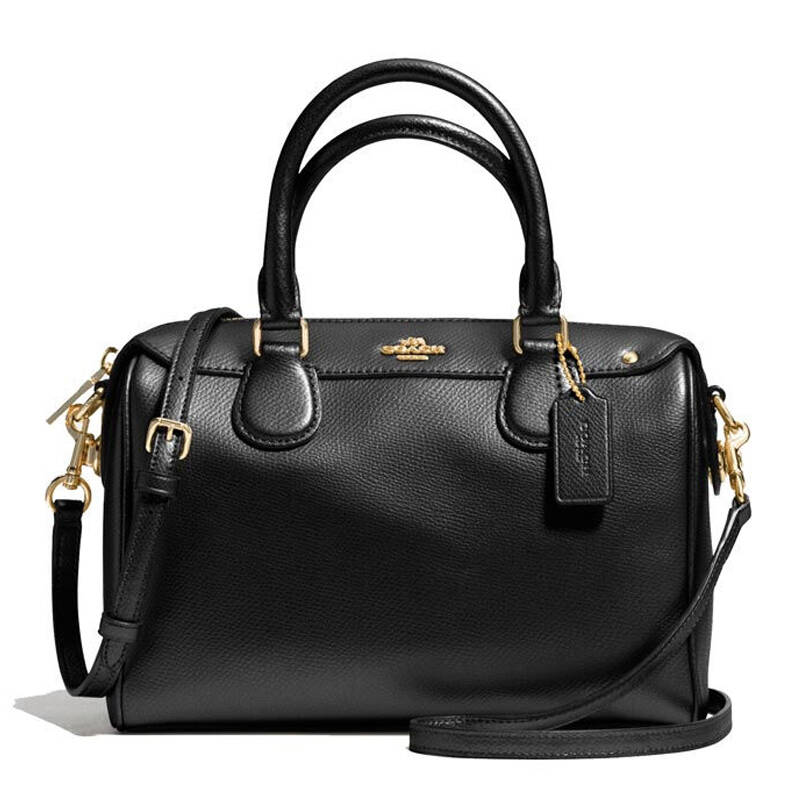 蔻驰(coach)女款皮革拉链封口 单肩手拿包 手提包 蔻驰 女包斜挎