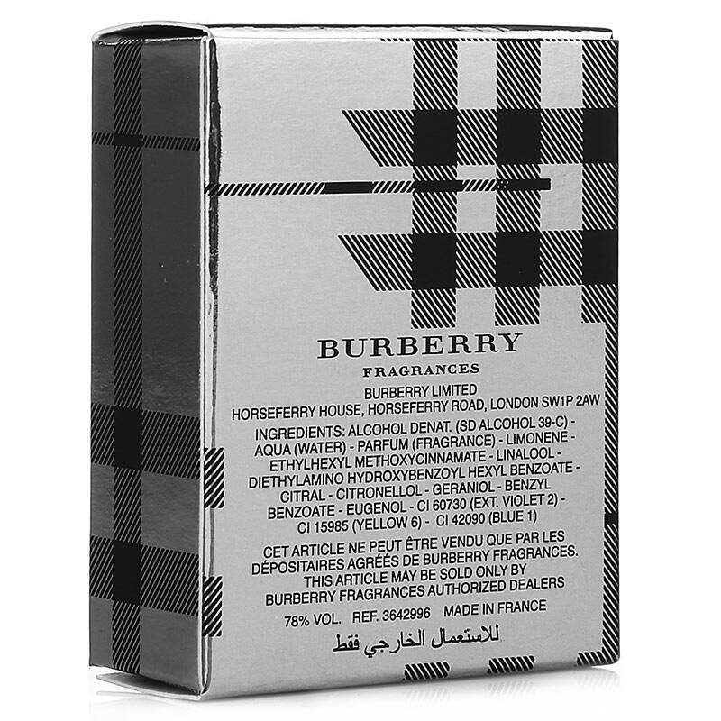 博柏利(burberry)动感节拍男士香水 4.