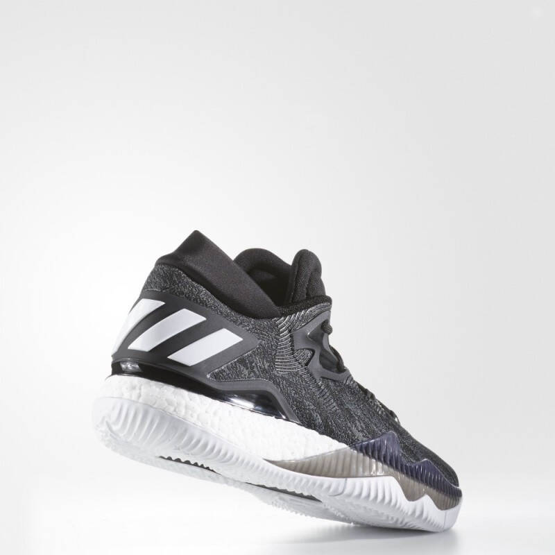 阿迪达斯 篮球 男 crazylight boost场上款篮球鞋 1号黑色 b42722