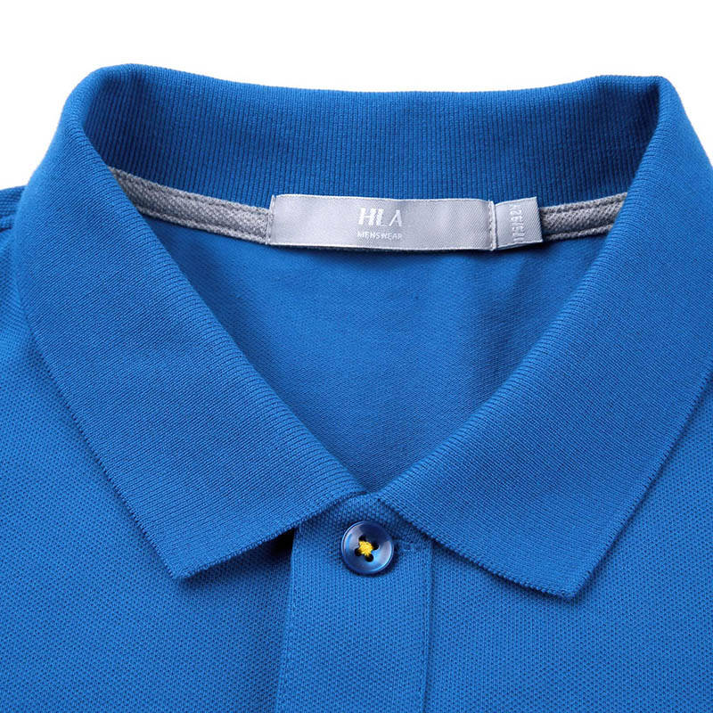 海澜之家 hntbd2n359a 男装polo衫短袖t恤 湖蓝(净色)175/92y(50)