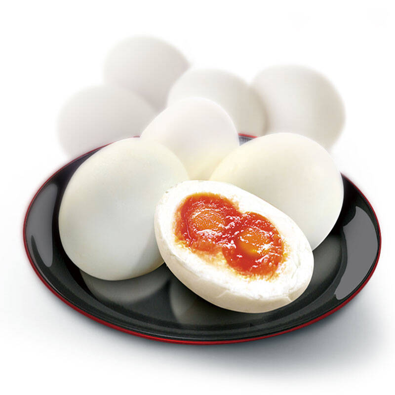 高邮神邮牌双黄咸鸭蛋(熟70g*16只)真空礼盒包装1120g/盒