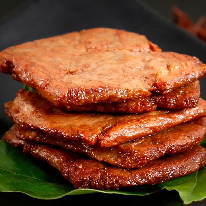 口水娃 豆腐干蛋白素肉 素牛排五香味25g*20/盒