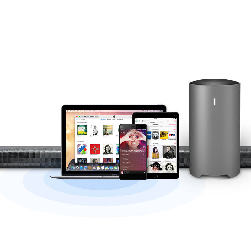 小米mi 家庭音响 金属版 soundbar条形音箱 低音炮