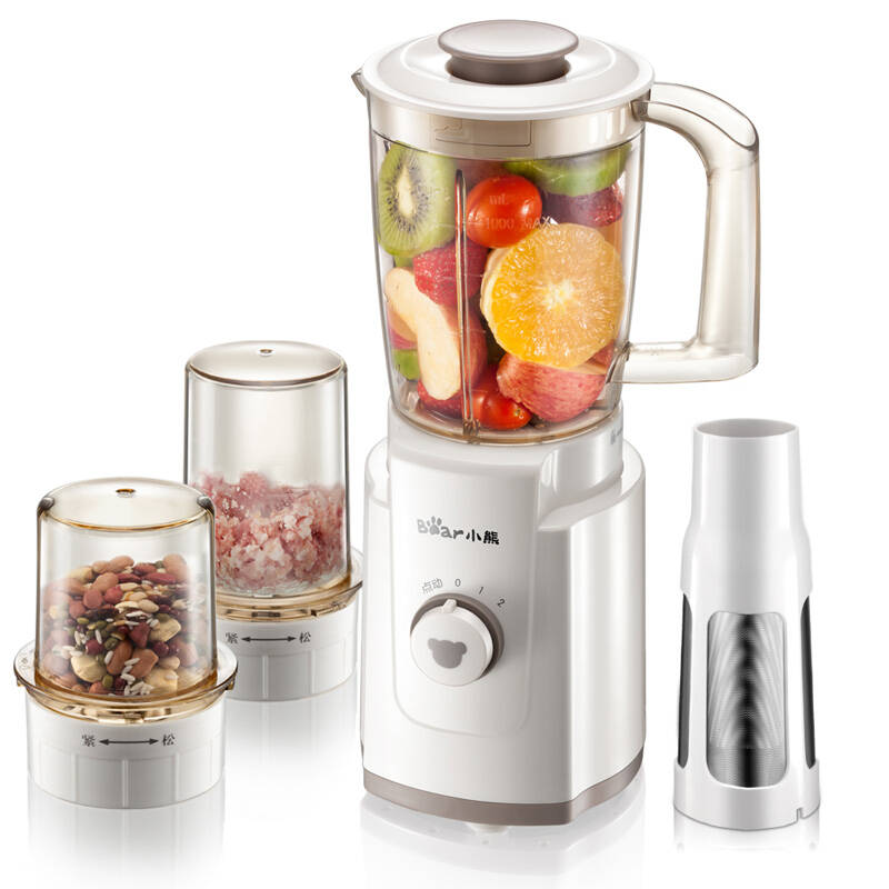 小熊(bear)llj-a10t1 多功能料理机 豆浆机 搅拌机绞肉机
