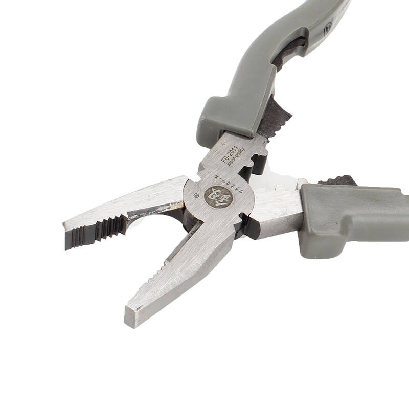 釰 老虎钳8寸手工钢丝钳手钳子电工钳五金工具