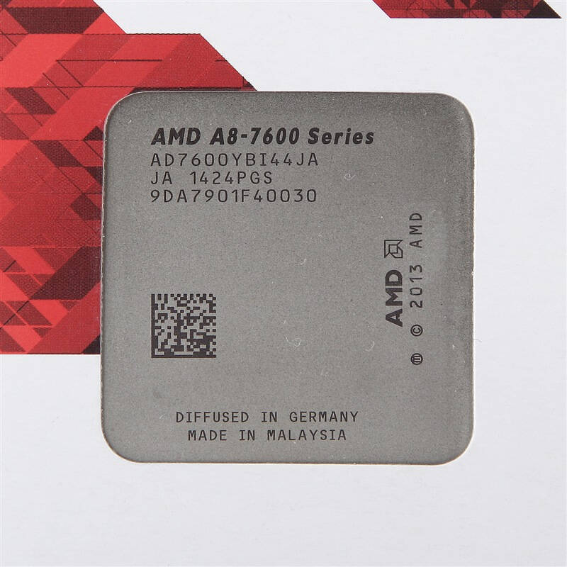 amd apu系列 a8-7600 四核 r7核显 fm2 接口 盒装cpu处理器